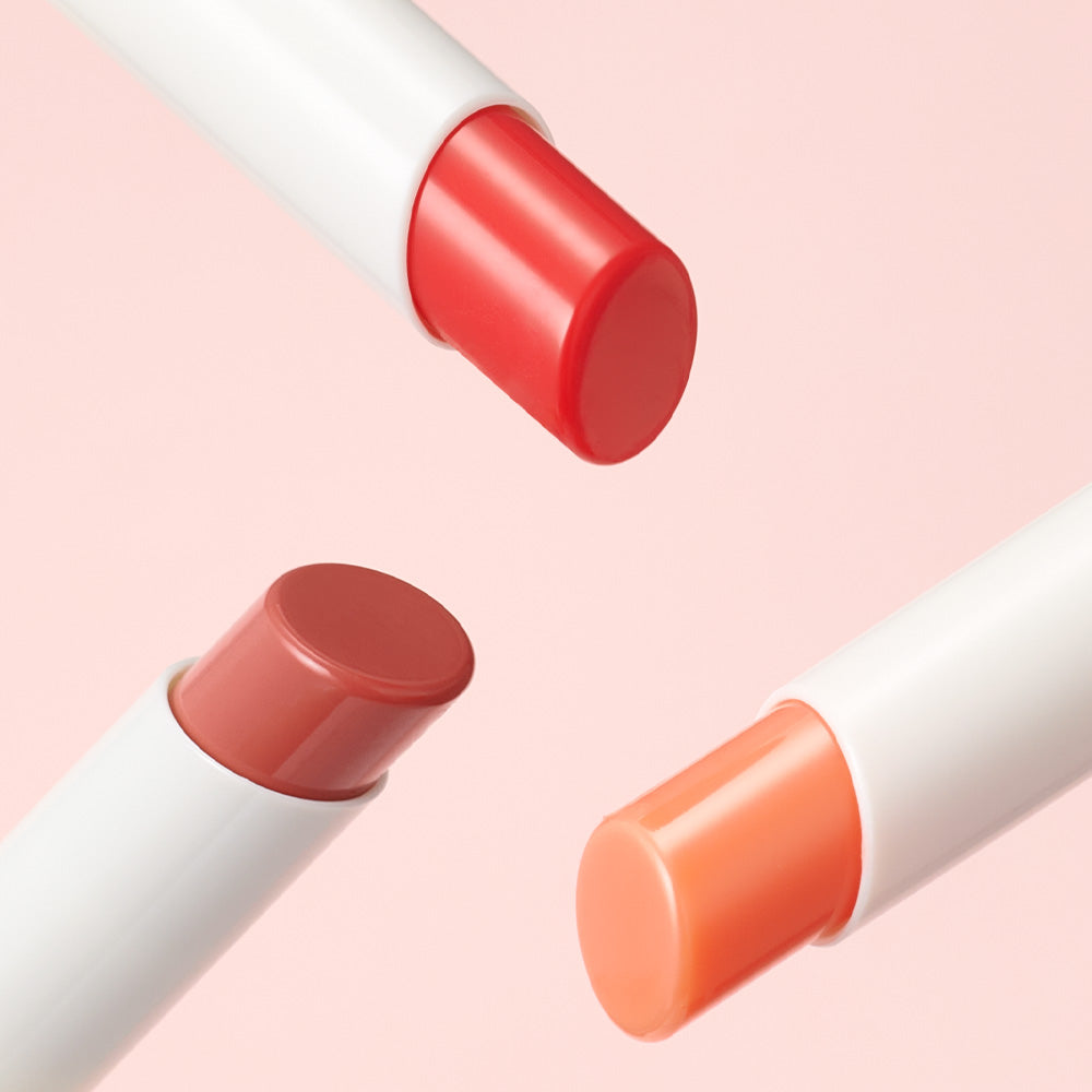 TroisTouch Heart Glace Lip Balm | Sheer Glow & Hydrating Color Balm