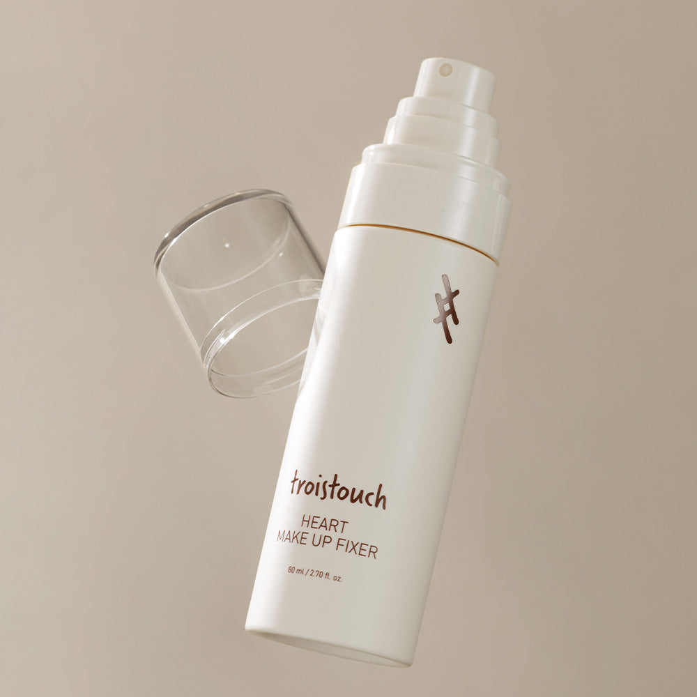 TroisTouch Heart Fixer – Long-Lasting Hydrating Makeup Setting Spray