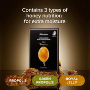 [JM Solution] Honey Royal Propolis Ampoule Korean Skincare Face Mask